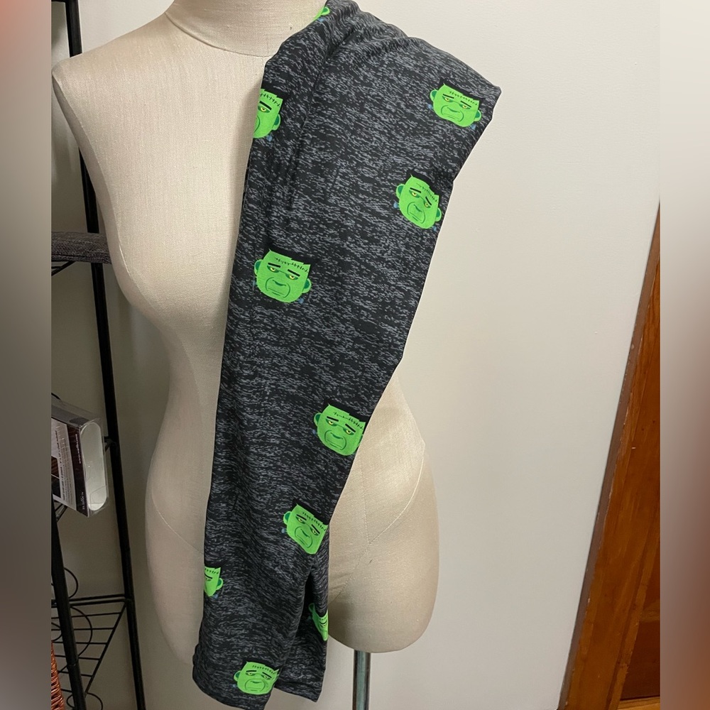 Lularoe Halloween leggings Frankenstein OS one size nwot